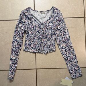 Floral Long Sleeve Top